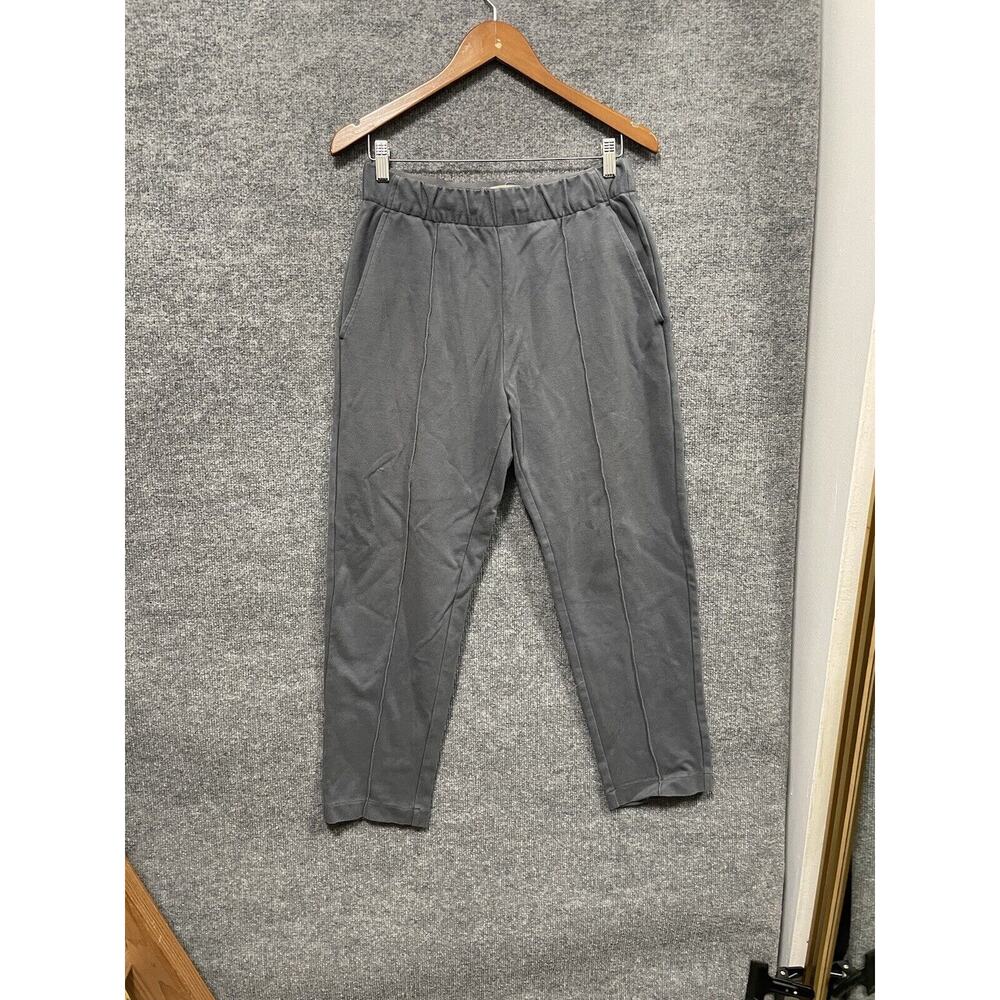 EVERLANE Gray Heathered Dream Pants 26” High Rise Pull-On Womens Size Medium